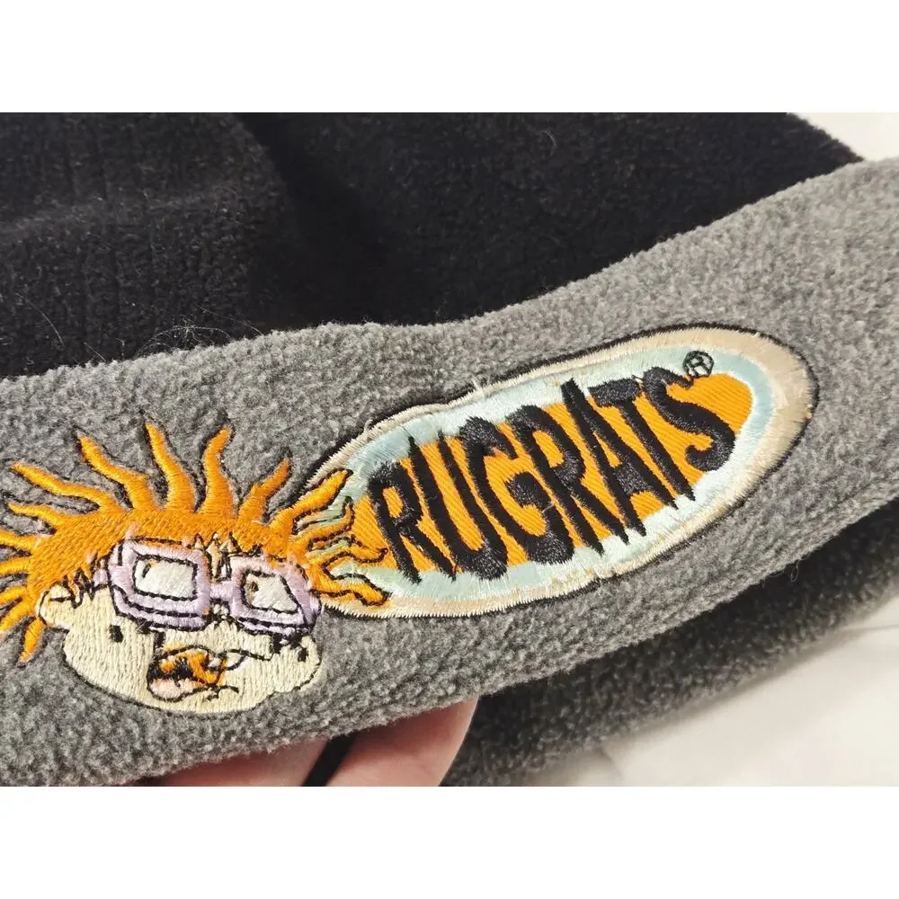 Vtg 1999 Viacom Rugrats Chuckie Beanie OS Retro Nickelodeon Winter Hat Y2k